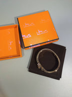 HERMES H BRACELET TURQUOISE 12MM