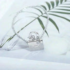HERMES AMULETTE PEDANT SILVER NECKLACE