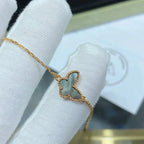 VCA BUTTERFLY DARK MOP BUTTERFLY BRACELET