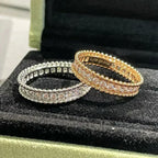 VCA PERLEE DIAMOND ROSE GOLD RING