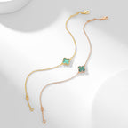 VCA CLOVER BRACELET MALACHITE 1 MOTIF
