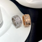 VCA PERLEE DIAMOND LARGE RING