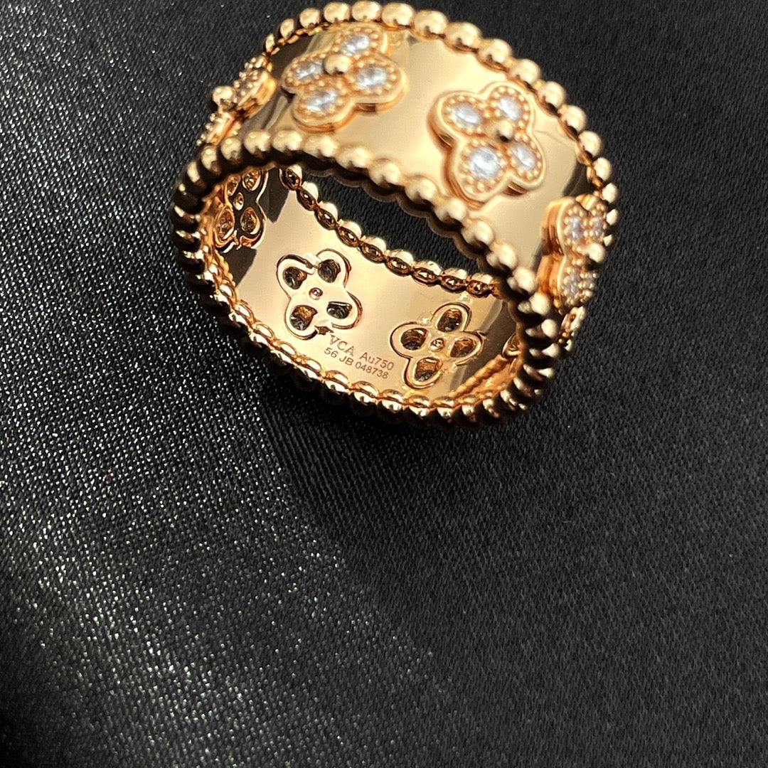 VCA PERLEE DIAMOND LARGE RING