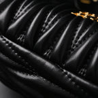 miu-miu-matelasse-leather-hobo-bag-black-with-gold-hardware Handle