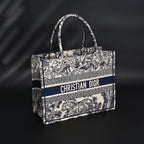 dior-book-tote-bag-blue-toile-de-jouy-embroidery Tote