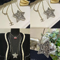 Chanel Star Hollow Necklace