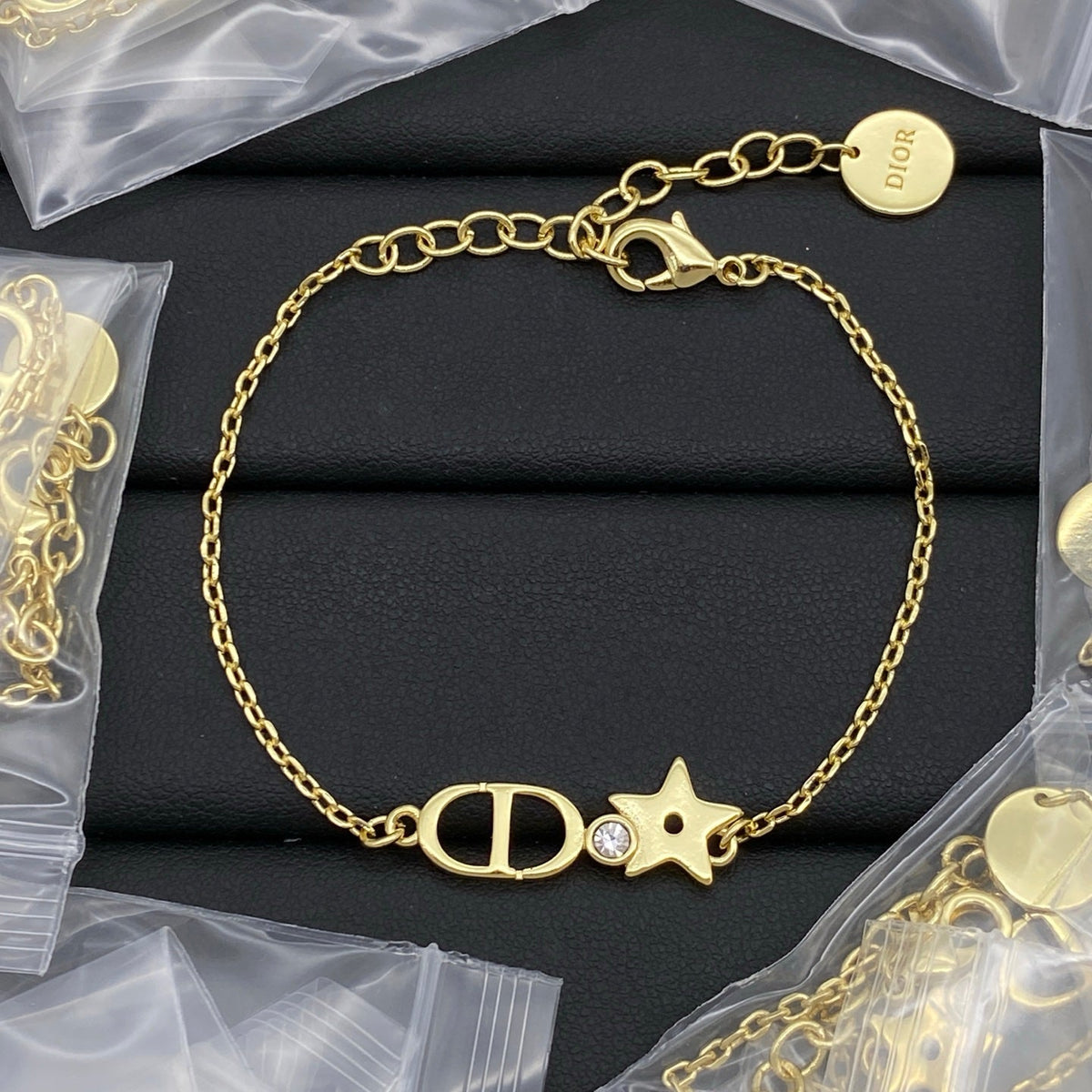 Dior Star Bracelet Necklace