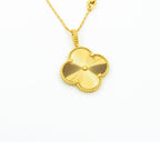 VCA CLOVER 25MM PEDANT NECKLACE GOLD