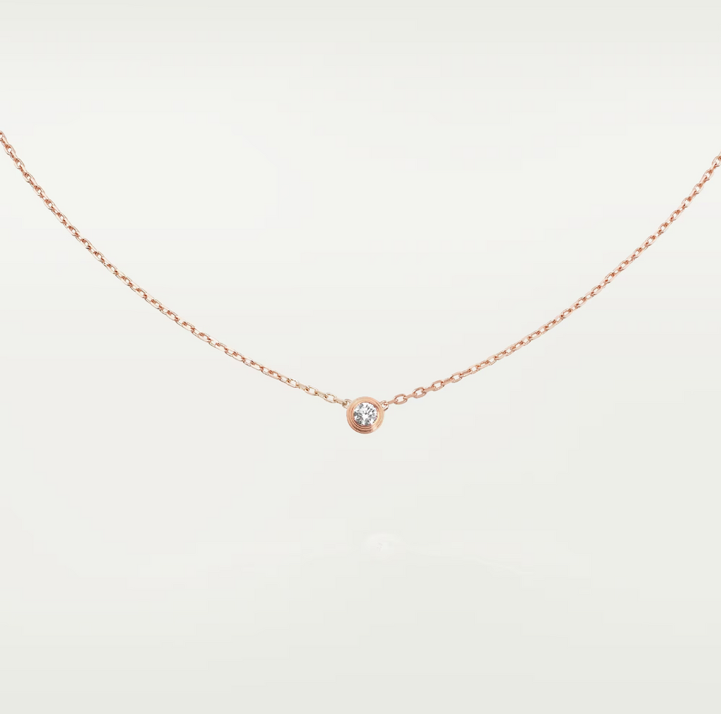 CARTIER DAMOUR DIAMOND NECKLACE