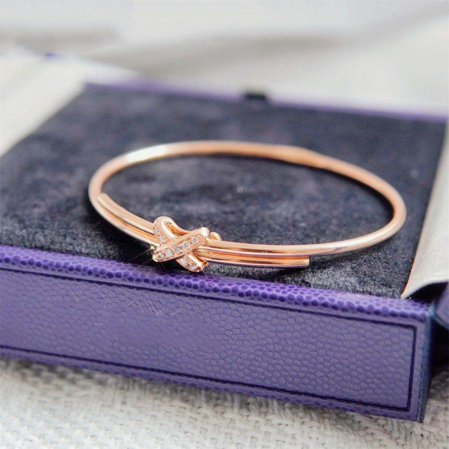CHAUMET JEUX DE BRACELET PINK GOLD DIAMONDS